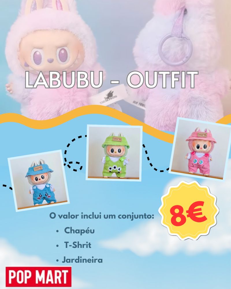 Labubu - Roupas e acessorios
