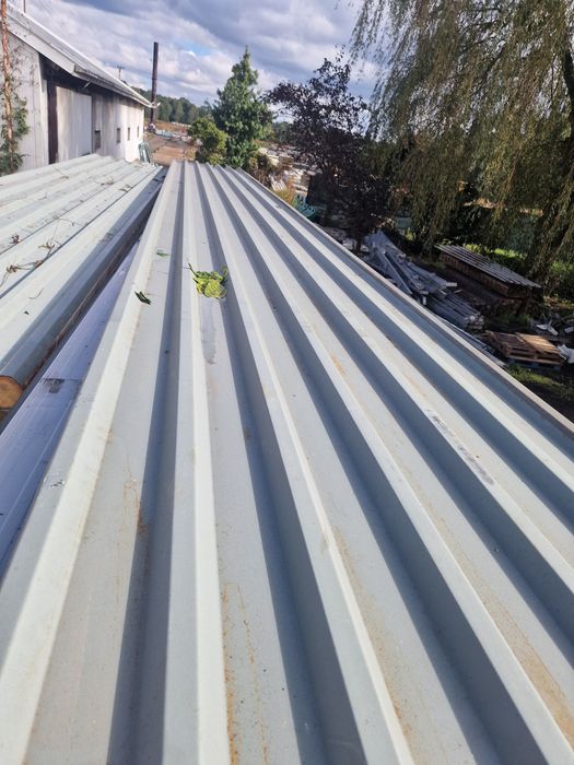 Płyta warstwowa dachowa 6 cm piana  szara