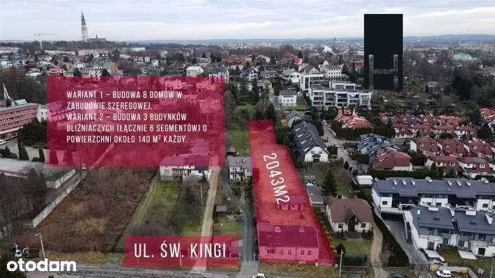 Działki Budowlane z Warunkami Zabudowy pod Szeregówki k.Jasnej Góry