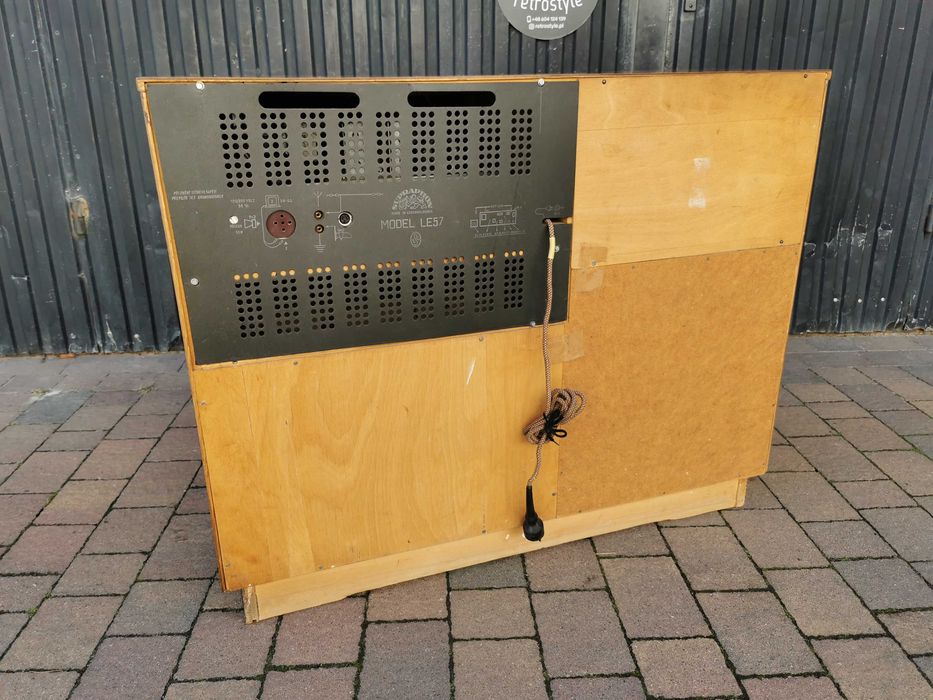 Radio- gramofon SUPRAPHON LE57, Czechosłowacja '50, Prl, RETRO