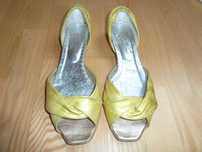 Włoskie buty letnie, skórzane, 38