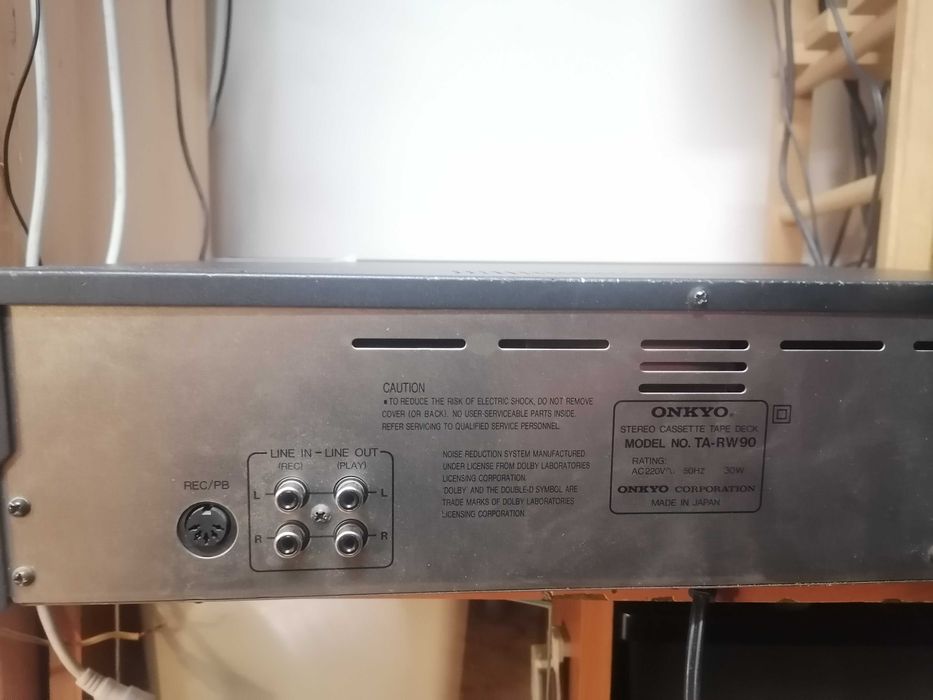 Magnetofon Onkyo TA-RW90 Auto-Reverse Double Cassette Tape Deck