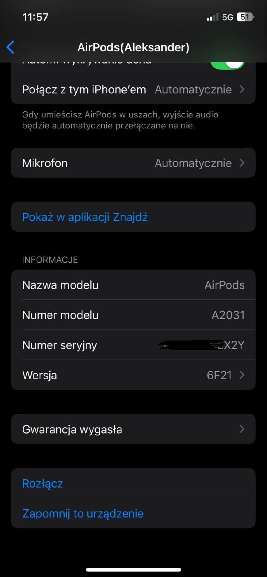 Air Pods Gen.2 2019r.