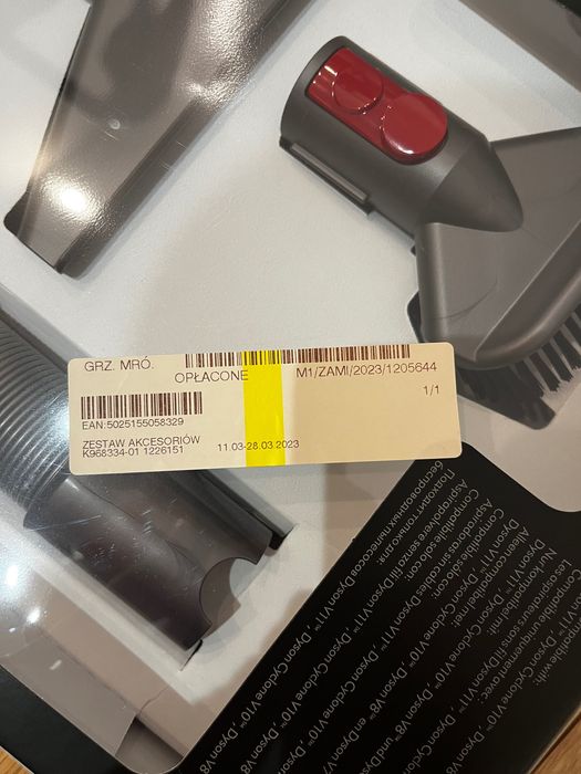 Zestaw akcesoriów Dyson do sprzątania mebli NOWE