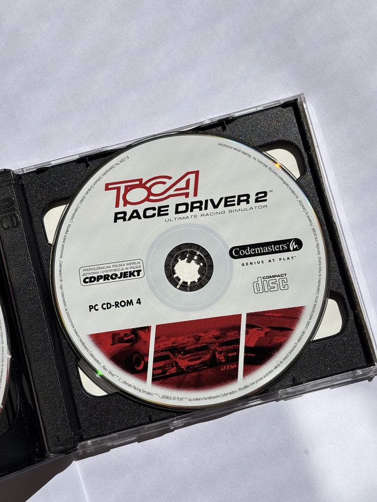TOCA Race Driver 2 – symulator wyścigów, PC CD, PL wersja, 2004