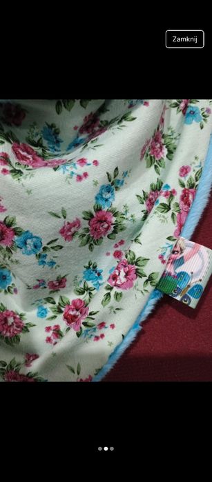 Chusteczka pod szyję szalik wiązany