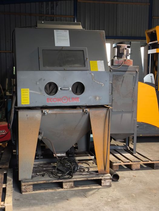 Piaskarka z odciągiem, komora