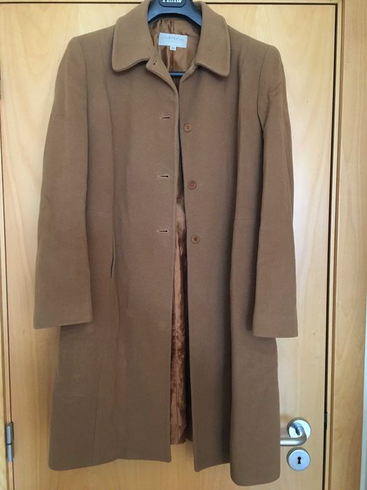 Cortefiel - Casaco Sobretudo em fazenda de lã e caxemira