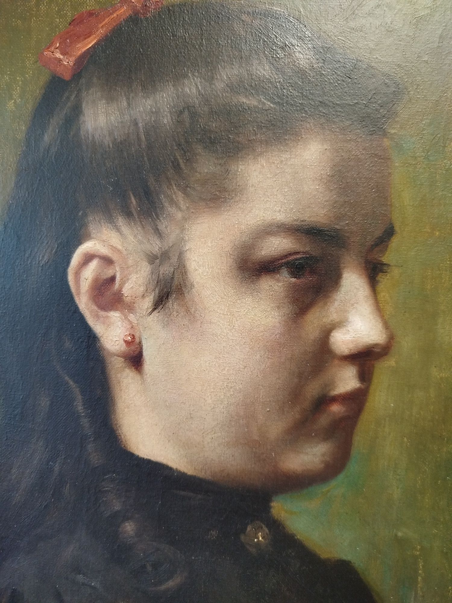 Portret młodej kobiety