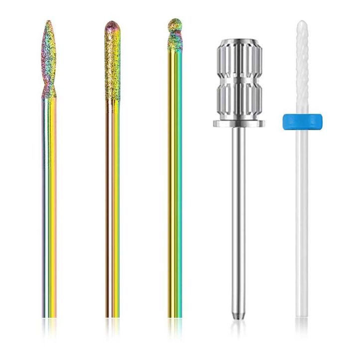 Frezarka do Paznokci Clavier FX 600 Mocna 65W Różowa frezy ceramiczne