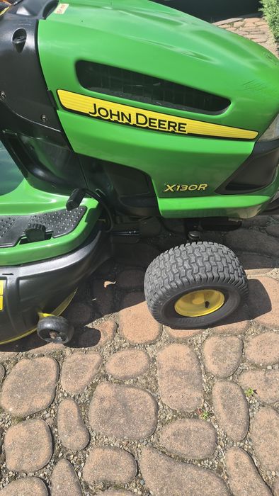Kosiarka traktorek Jon Deere X130R 18 hP z koszem pompa oleju hydrosta