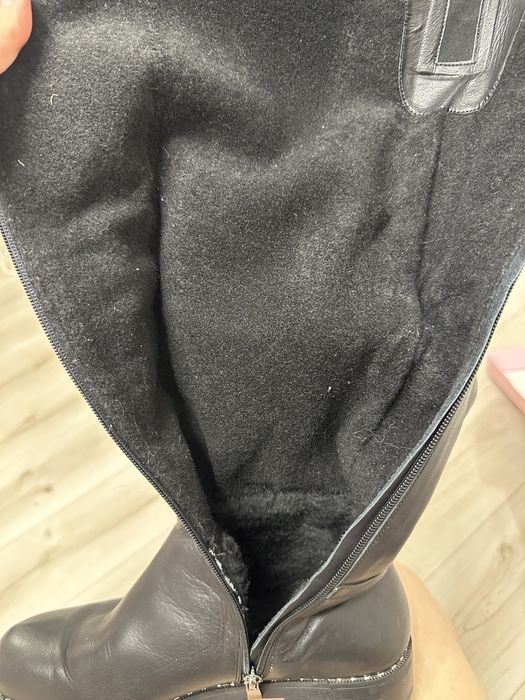 Сапоги кожа еврозима