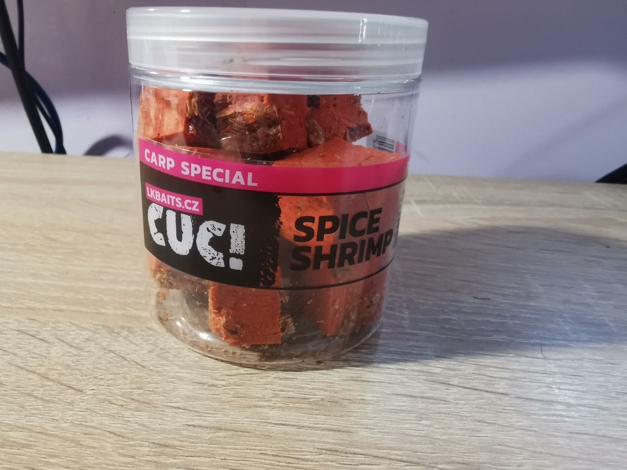 LK Baits CUC! Carp Special Pop-Up Spice Shrimp 90g - NOWE!
