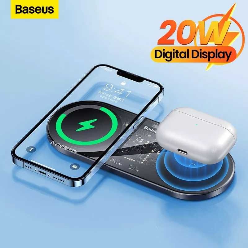 Беспроводная зарядка Baseus 20W