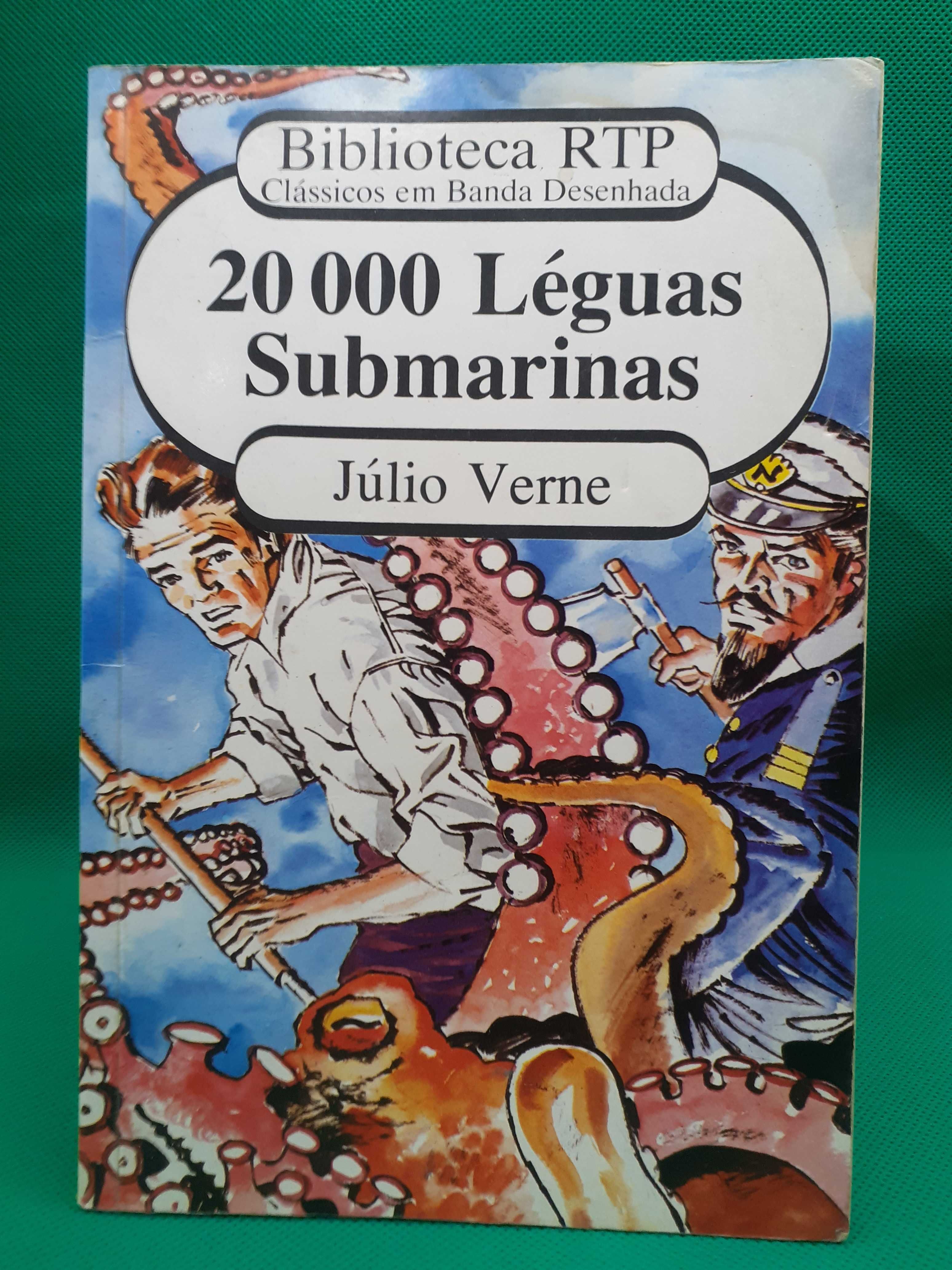 Livro - REF PINF - Júlio Verne - 20000 Léguas Submarinas