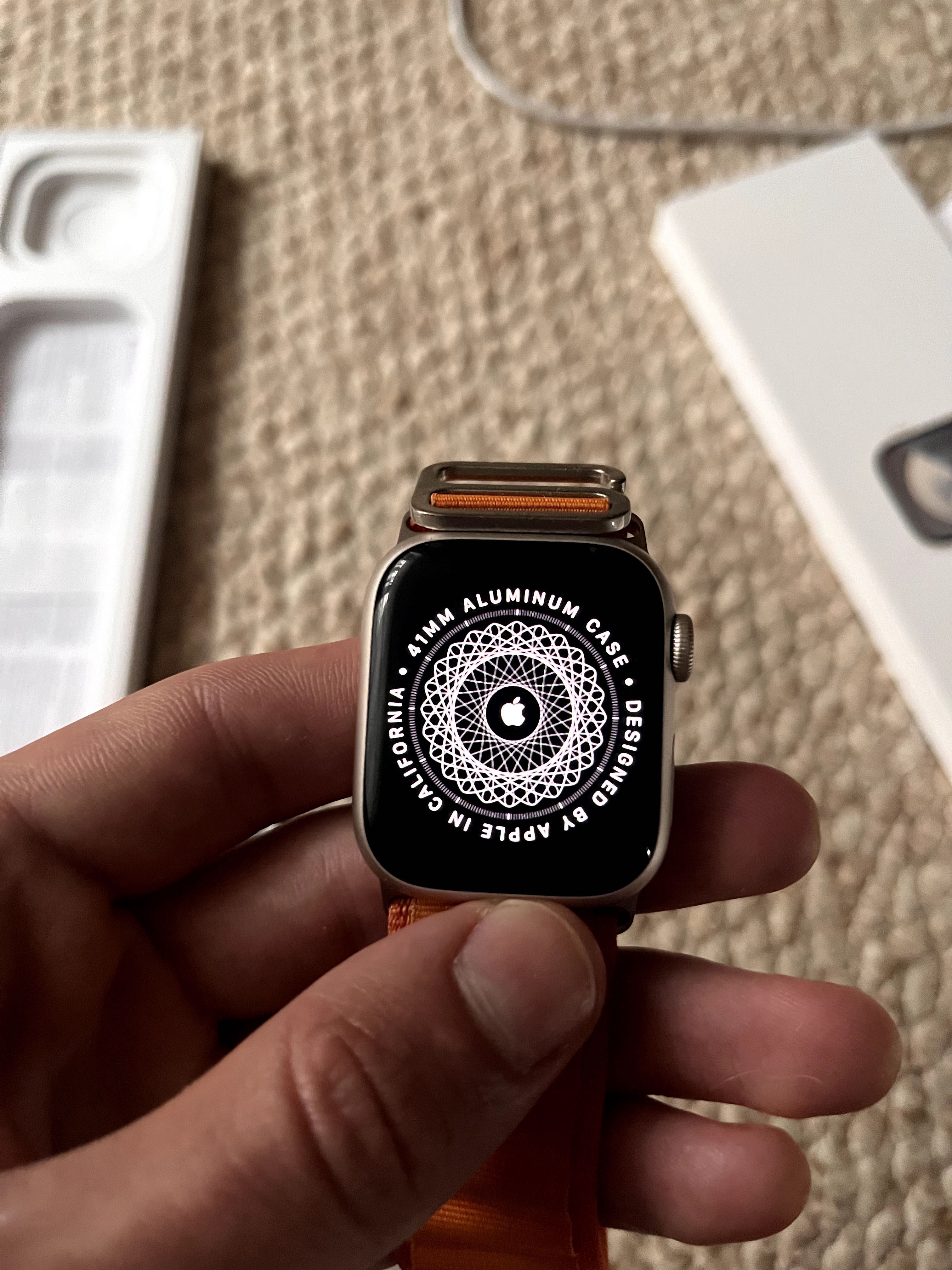 Apple Watch Series 9 Starlight 41mm - 100% Battery (Стан: 10/10)