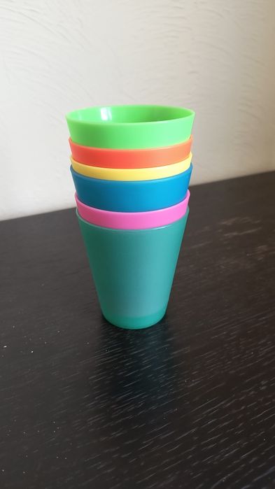 Plastikowe kubki