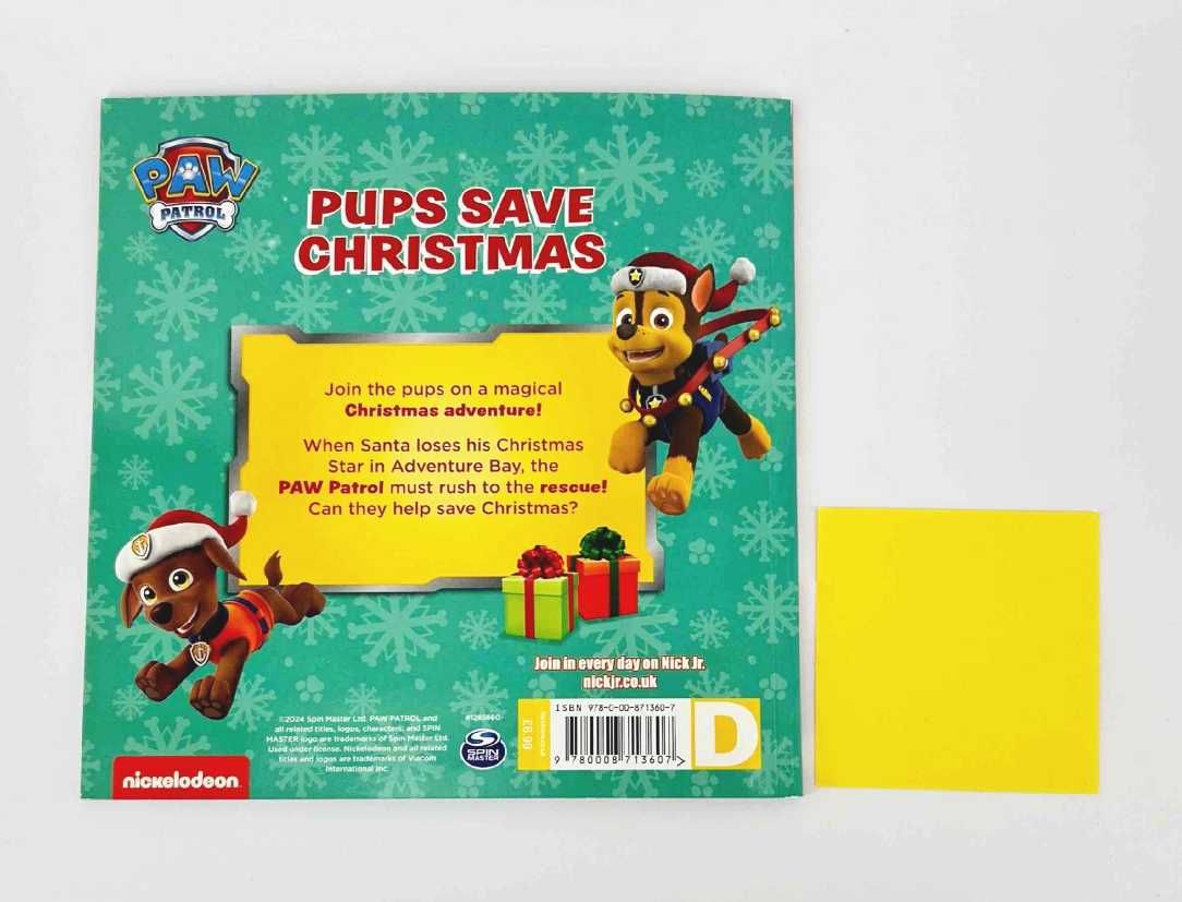 NOWA	Paw Patrol Pups Save Christmas Psi Patrol po angielsku