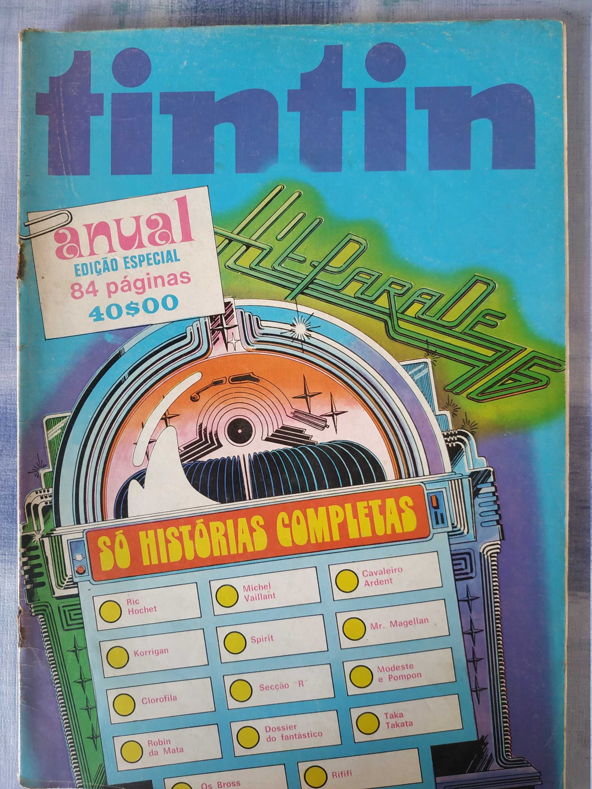Revista Anual Tintin n.º 1, 2 e 3