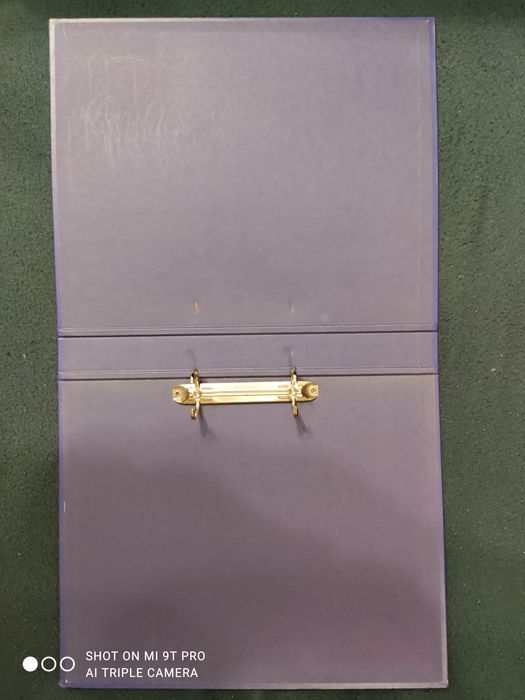 12 pastas de arquivo lombada estreita