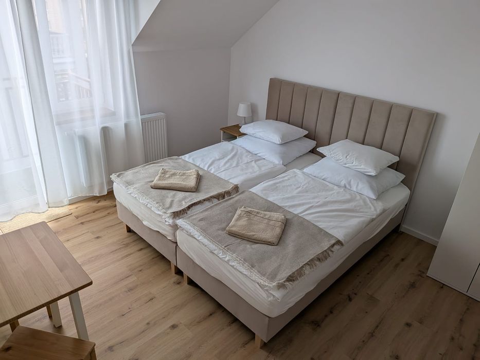 Chłapowo, bardzo blisko morza! Pokoje z łazienką i balkonem.