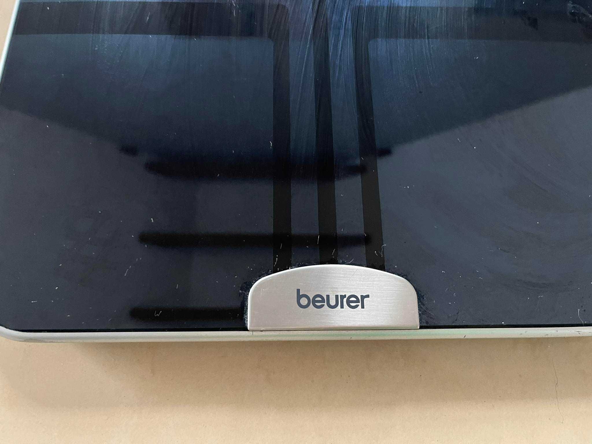 Elektroniczna szklana waga łazienkowa Beurer