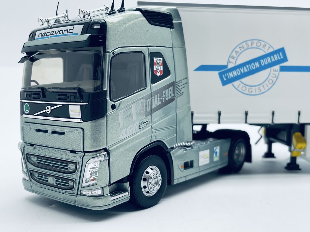 Eligor. 1/43. Volvo FH4 Globetrotter.Полуприцеп.Штора. Фура.