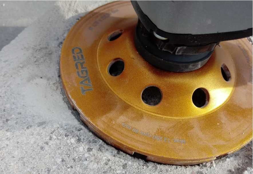 Diamentowa tarcza garnkowa do szlifowania betonu 125mm segmentowa 1031