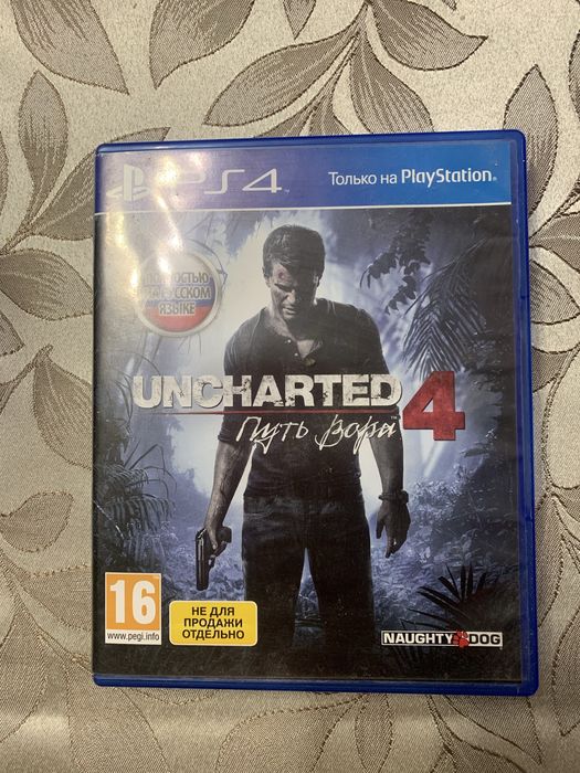 Продам игру для PS4. Uncharted 4