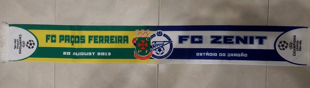 cachecol de futebol.cim historia