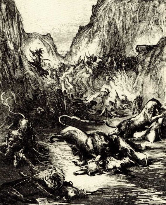 Cykl pieciu prac pt."Narnia"