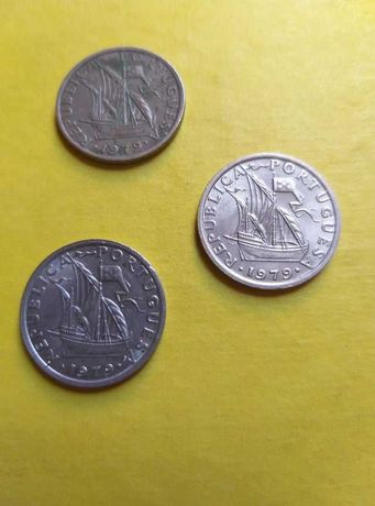 Dois escudos e cinquenta centavos (2$50) cupro-níquel 1979
