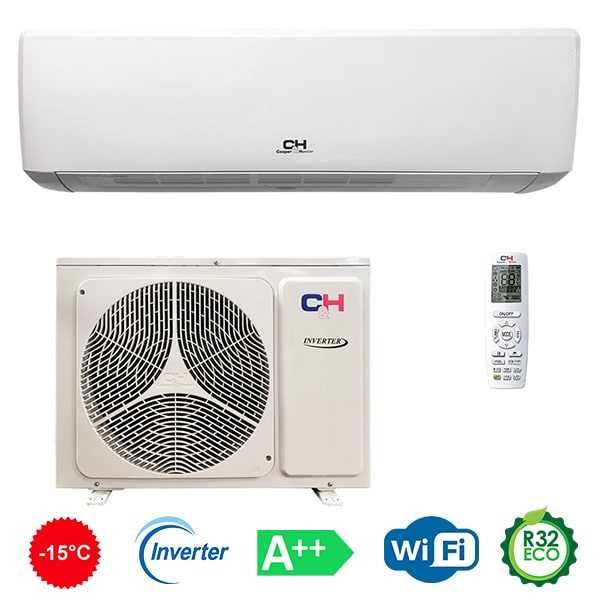 Кондиционер INVERTER Cooper&Hunter CH-S24FTXF-NG Состояние КАК НОВЫЙ