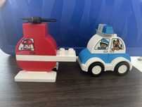 Lego Duplo Policja i helikopter