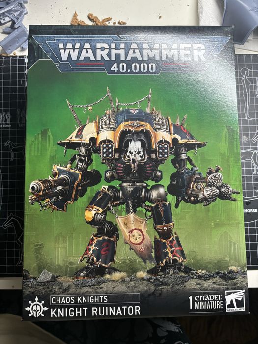 Warhammer 40k Chaos Knight Ruinator nowy