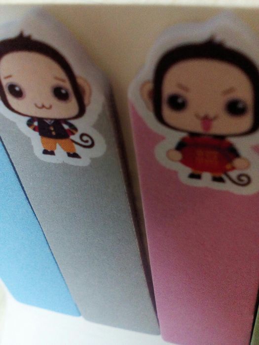 Emojis marcadores de folhas.