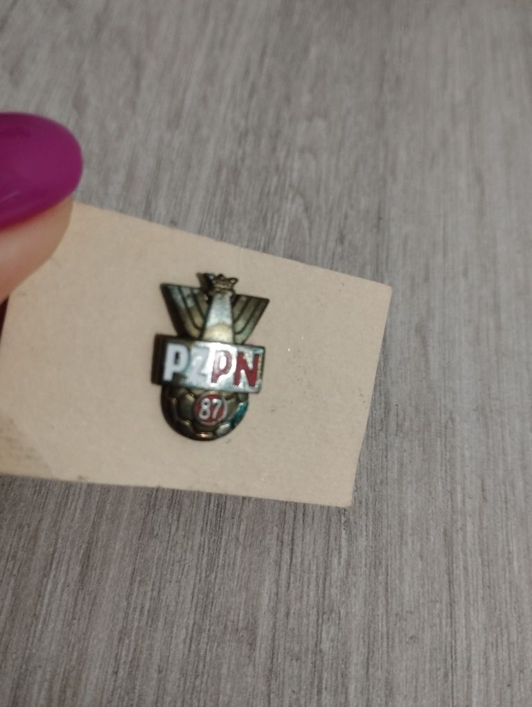 Pin, przypinka, jet PZPN 87