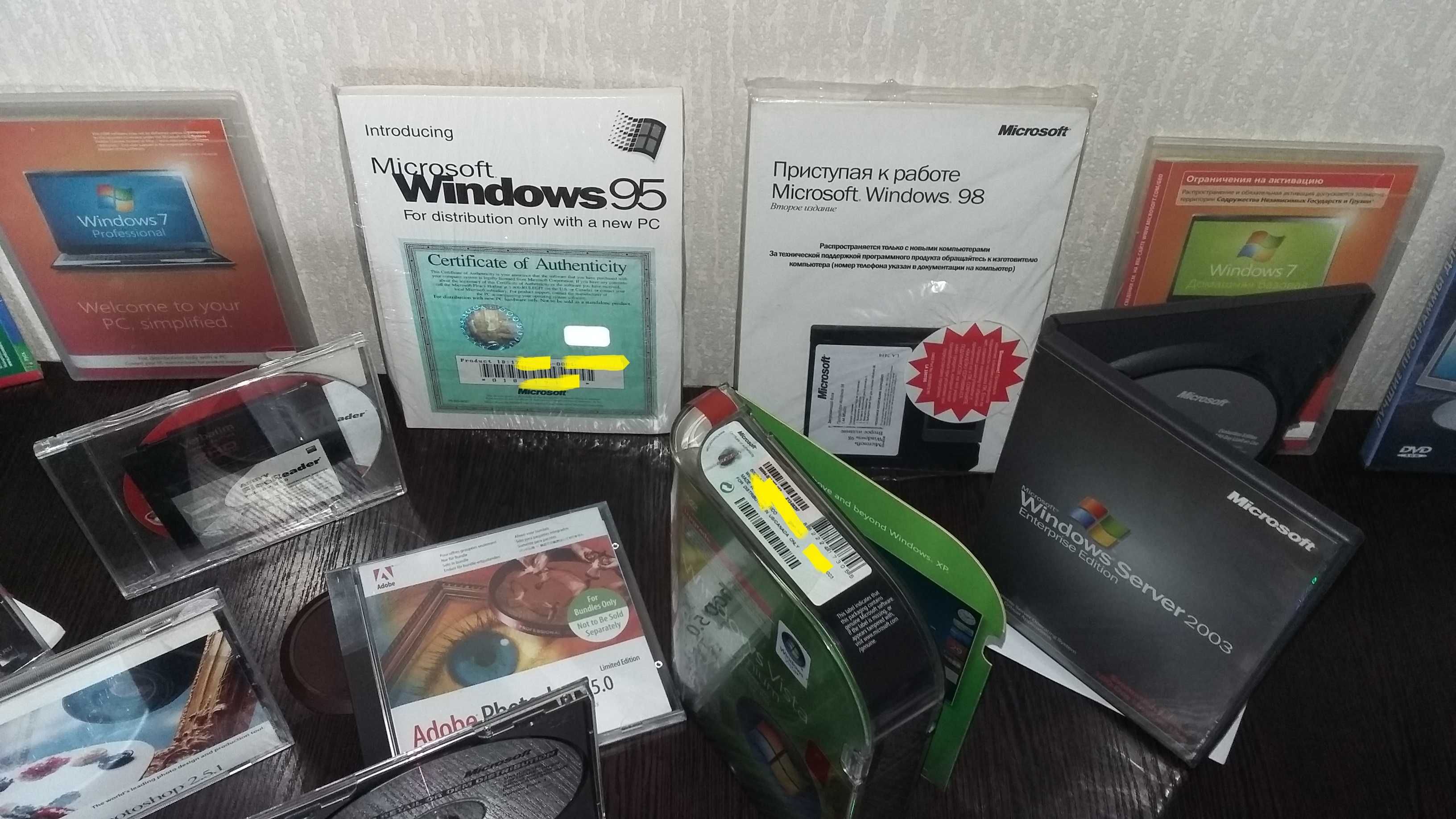 Оригинальные CD Диски Windows , NT , Server , Workstation , OEM, Ретро