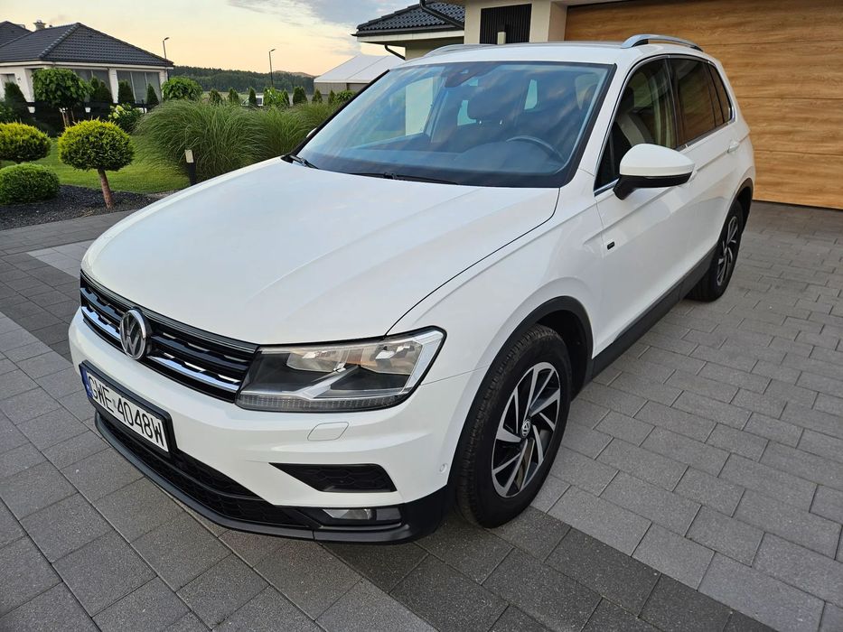 Volkswagen Tiguan 2.0TDI 116KM/KAMERA Cofania/Navi/HAK/2018r/Biały/Zadbany