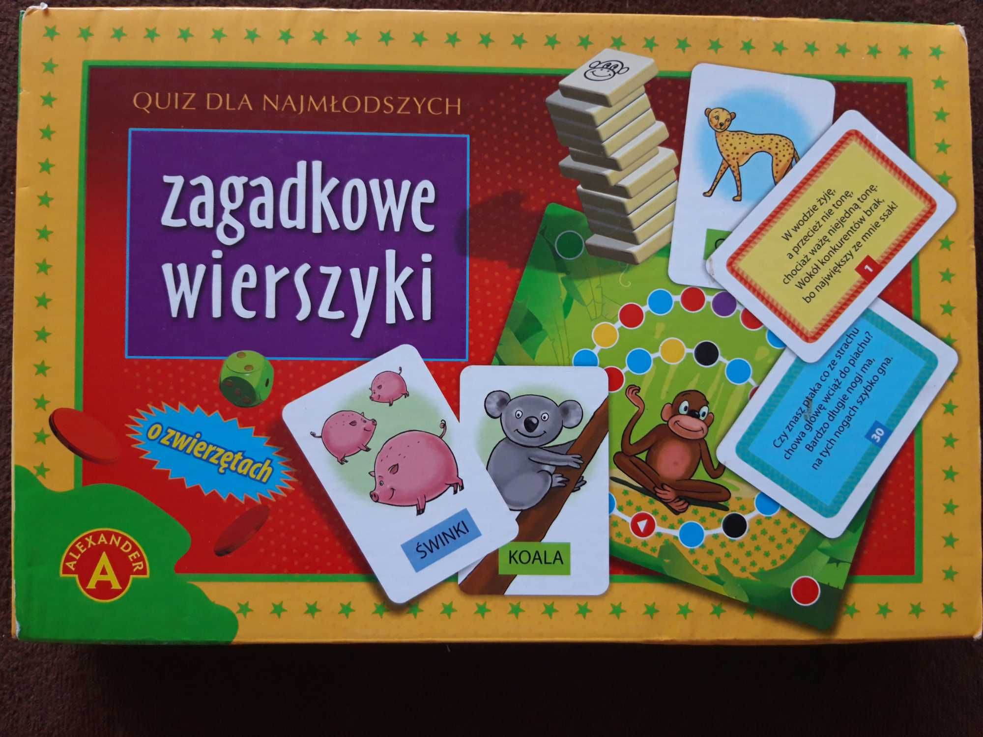 Gra Zagadkowe wierszyki