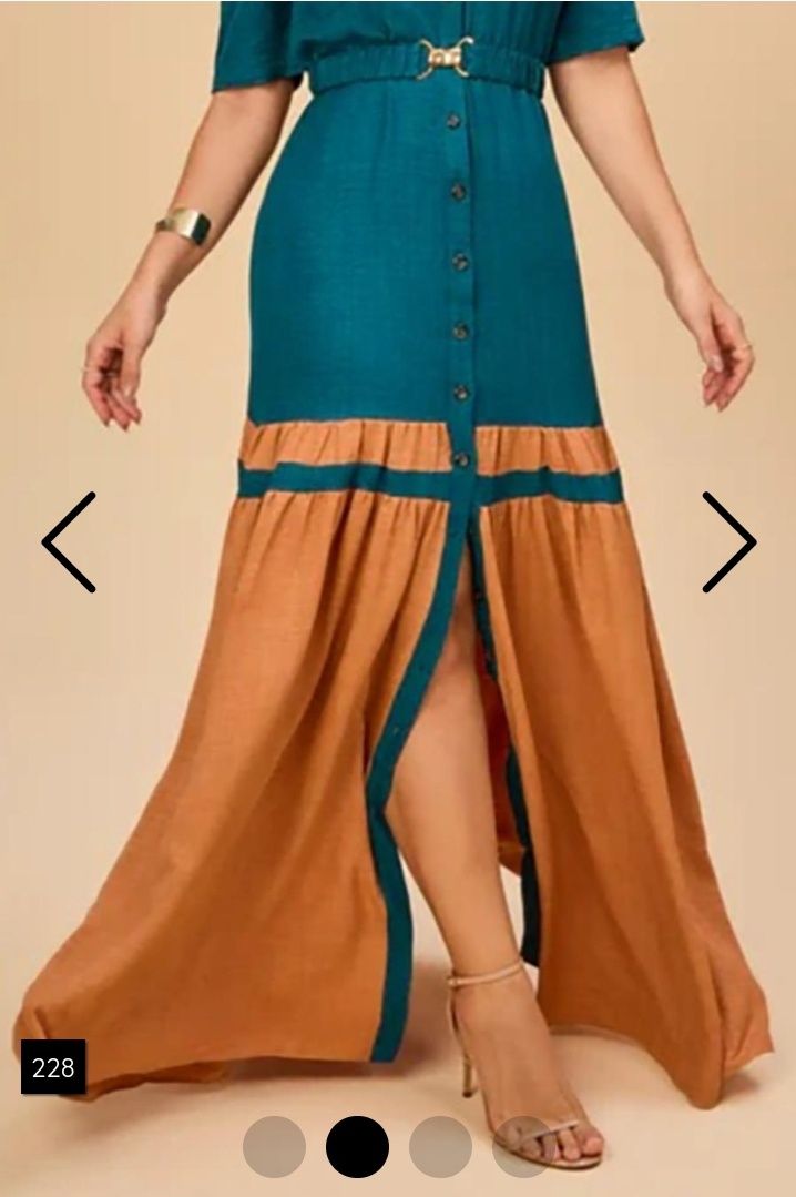 Roupa de alta qualidade, vestido elegante, fato confortável