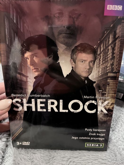 Sherlock seria 3 nowy zafoliowany 3 dvd