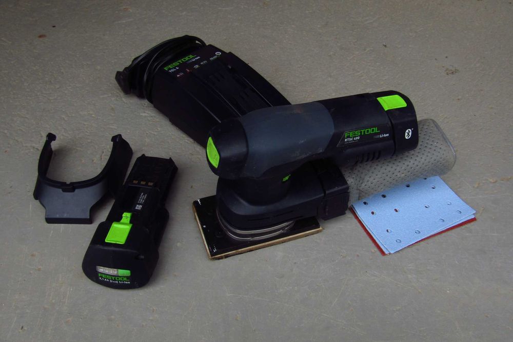 Festool Akumulatorowa szlifierka oscylacyjna RTSC 400 Li