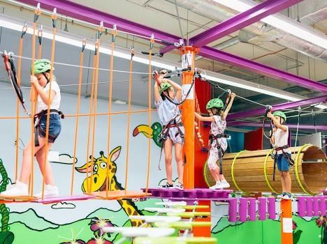 Profesjonalny Park linowy dla dzieci i młodzieży