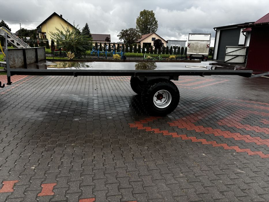 Laweta platforma przyczepa do bel skrzyniopalet skrzyń