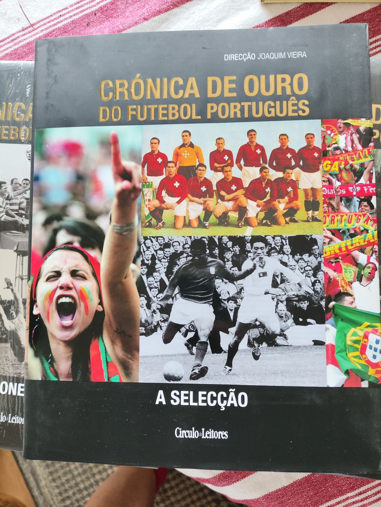 Coleção crónica de ouro do futebol português 5 volumes