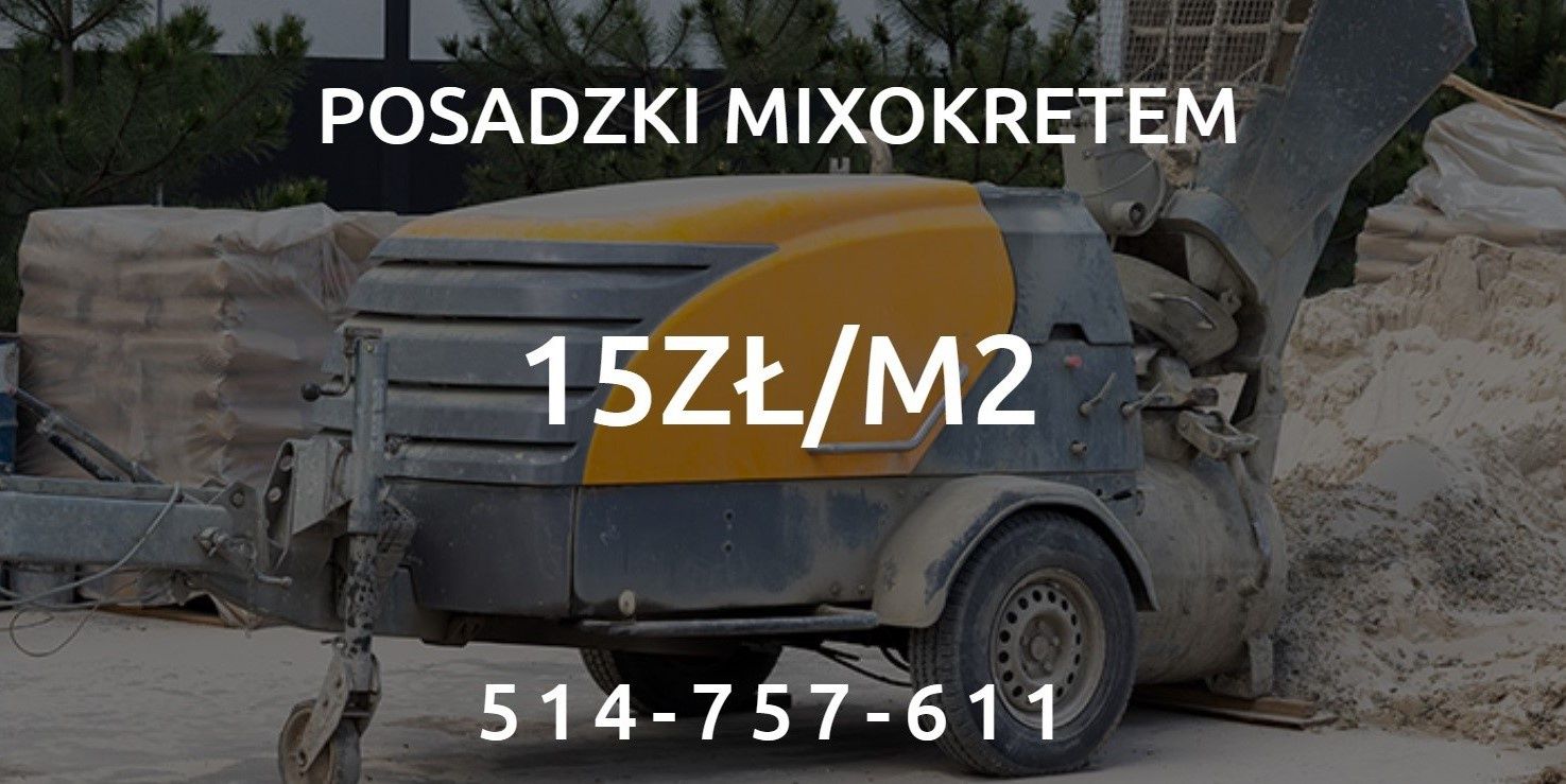 Posadzki Mixokretem Cementowe Styrobeton Podjazdy Płyty Fundamentowe