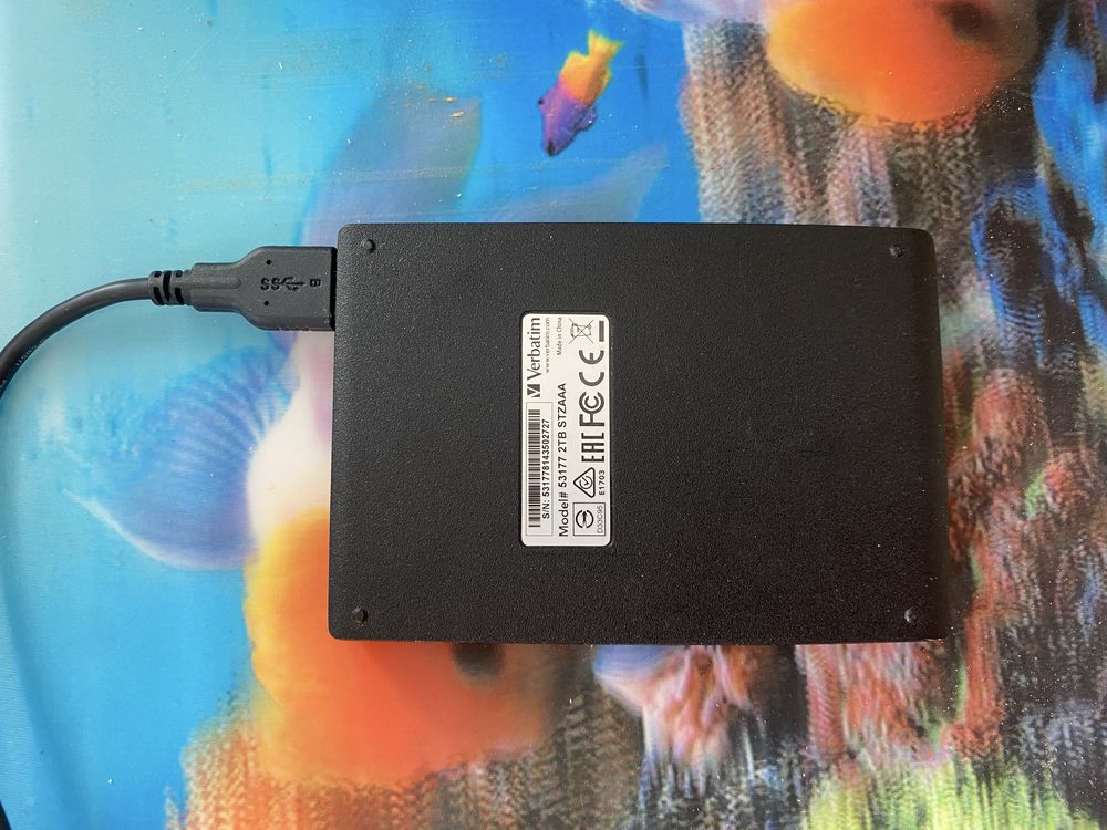 Жесткий диск на 2 Tb Verbatim Store 'n' Go USB 3.0 53177