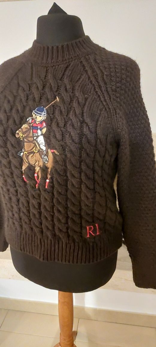 Sweter damski z misiem