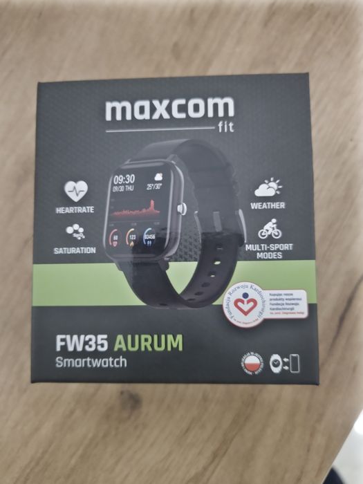 Smartwatch MaxCom FW 35 Aurum